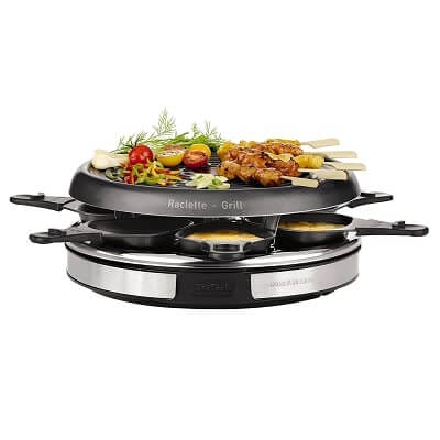 Tefal Appareil à raclette & Pierrade, Fonte parfaite du fromage